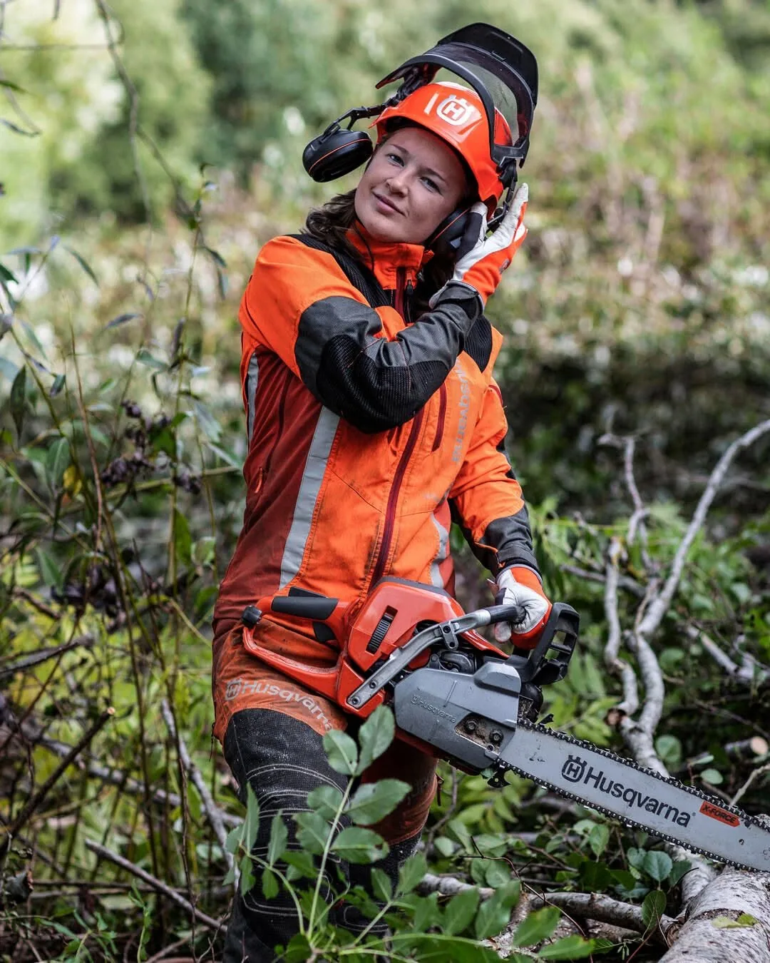 Arboriste en action