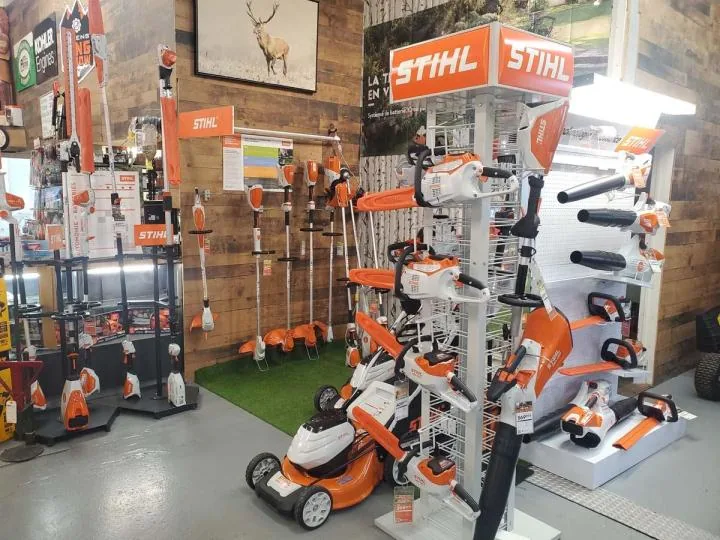 Atelier Tanguay — équipements Stihl en magasin